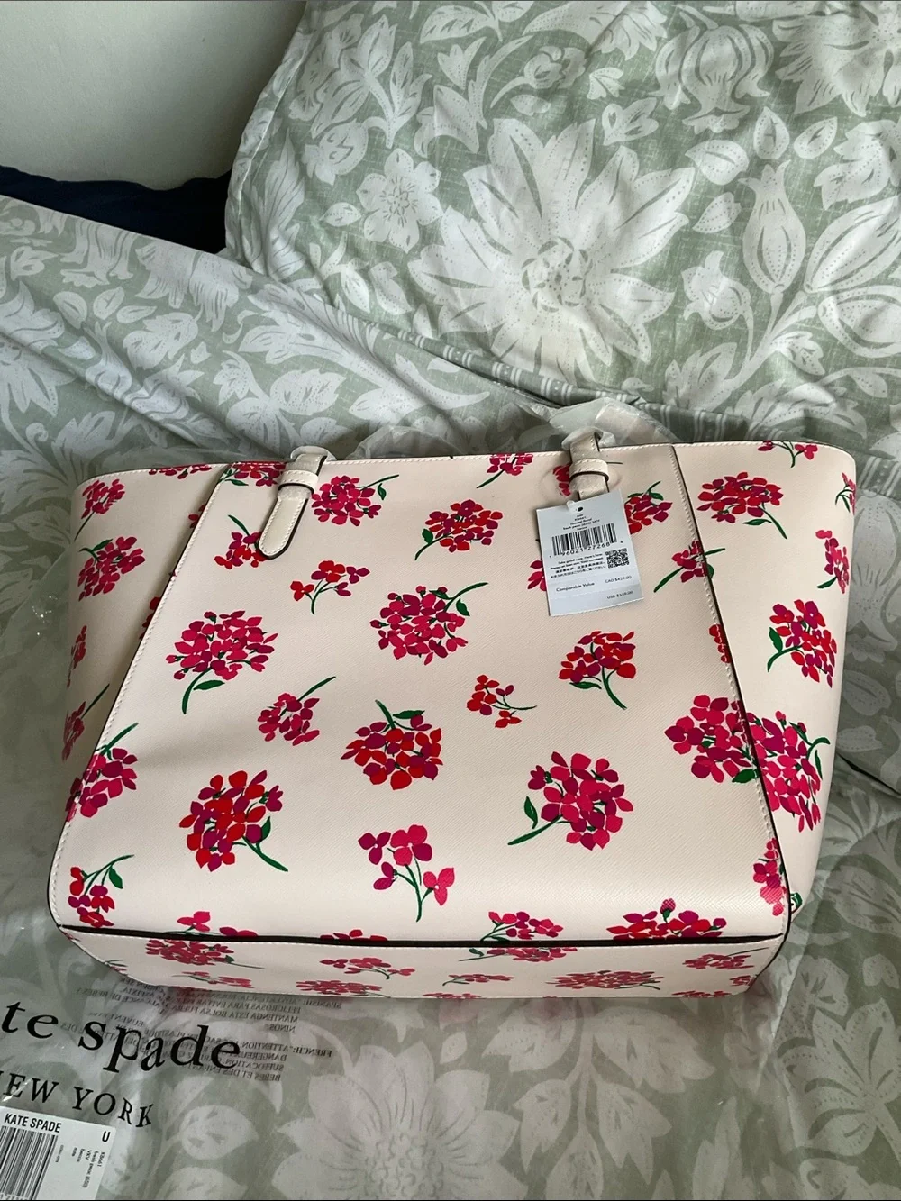 Kate spade floral Becca handbag